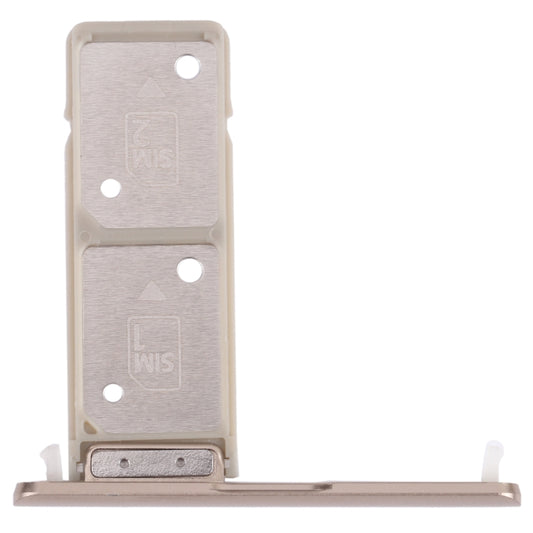 SIM Card Tray + SIM Card Tray for Sony Xperia XA2 Plus (Gold) - Card Tray by PMC Jewellery | Online Shopping South Africa | PMC Jewellery | Buy Now Pay Later Mobicred