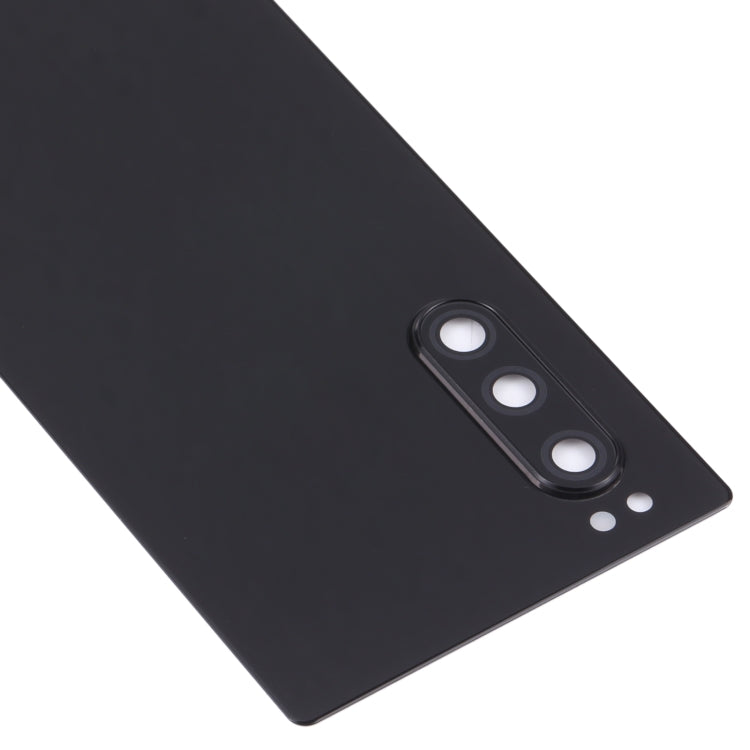 Battery Back Cover for Sony Xperia 5(Black) - Back Cover by PMC TechLife | Online Shopping South Africa | PMC TechLife