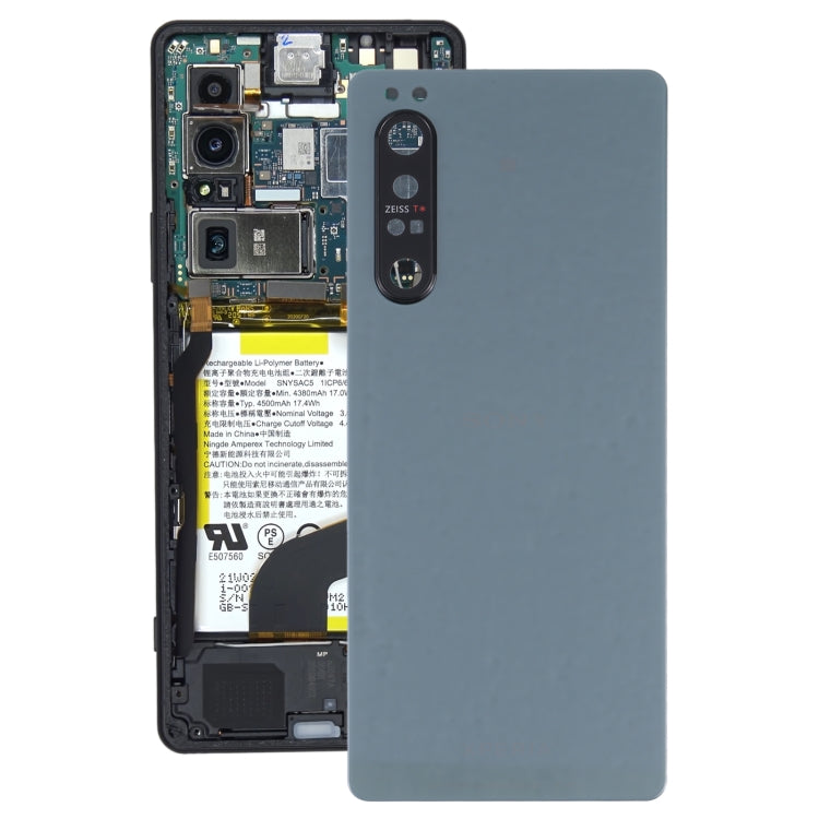 Battery Back Cover for Sony Xperia 1 II(Green) - Back Cover by PMC Jewellery | Online Shopping South Africa | PMC Jewellery | Buy Now Pay Later Mobicred