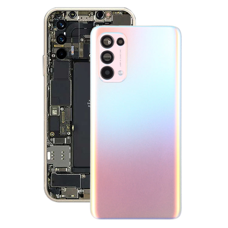 For OPPO Reno5 K PEGM10 Original Battery Back Cover (Orange) - Back Cover by PMC TechLife | Online Shopping South Africa | PMC TechLife