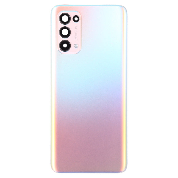 For OPPO Reno5 K PEGM10 Original Battery Back Cover (Orange) - Back Cover by PMC TechLife | Online Shopping South Africa | PMC TechLife