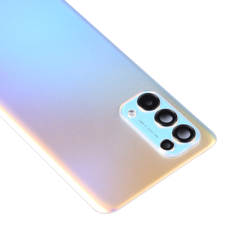 For OPPO Reno5 K PEGM10 Original Battery Back Cover (Orange) - Back Cover by PMC TechLife | Online Shopping South Africa | PMC TechLife