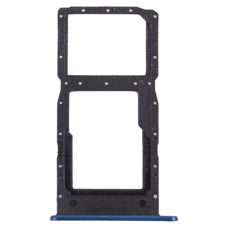 SIM Card Tray + SIM Card Tray / Micro SD Card Tray for Huawei Enjoy 20 5G (Blue) - Card Socket by PMc TechLife | Online Shopping South Africa | PMc TechLife | Buy Now Pay Later Mobicred