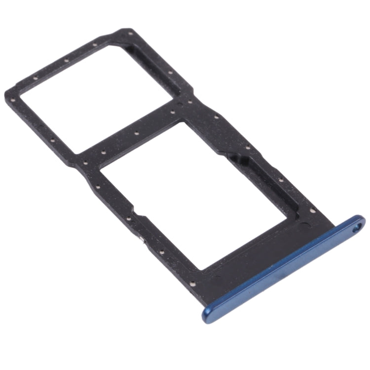 SIM Card Tray + SIM Card Tray / Micro SD Card Tray for Huawei Enjoy 20 5G (Blue) - Card Socket by PMc TechLife | Online Shopping South Africa | PMc TechLife | Buy Now Pay Later Mobicred