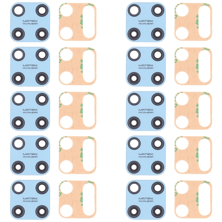 For OPPO Realme C25Y RMX3265, RMX3268 10pcs Back Camera Lens - free shipping - PMC TechLife - Order now!