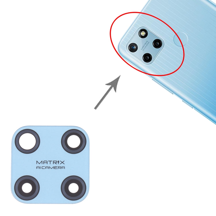 For OPPO Realme C25Y RMX3265, RMX3268 10pcs Back Camera Lens - free shipping - PMC TechLife - Order now!