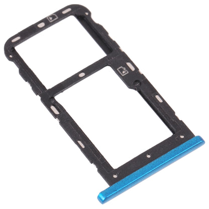 SIM Card Tray + SIM Card Tray / Micro SD Card Tray for ZTE Blade V10 Vita (Blue) - For ZTE by PMC Jewellery | Online Shopping South Africa | PMC Jewellery