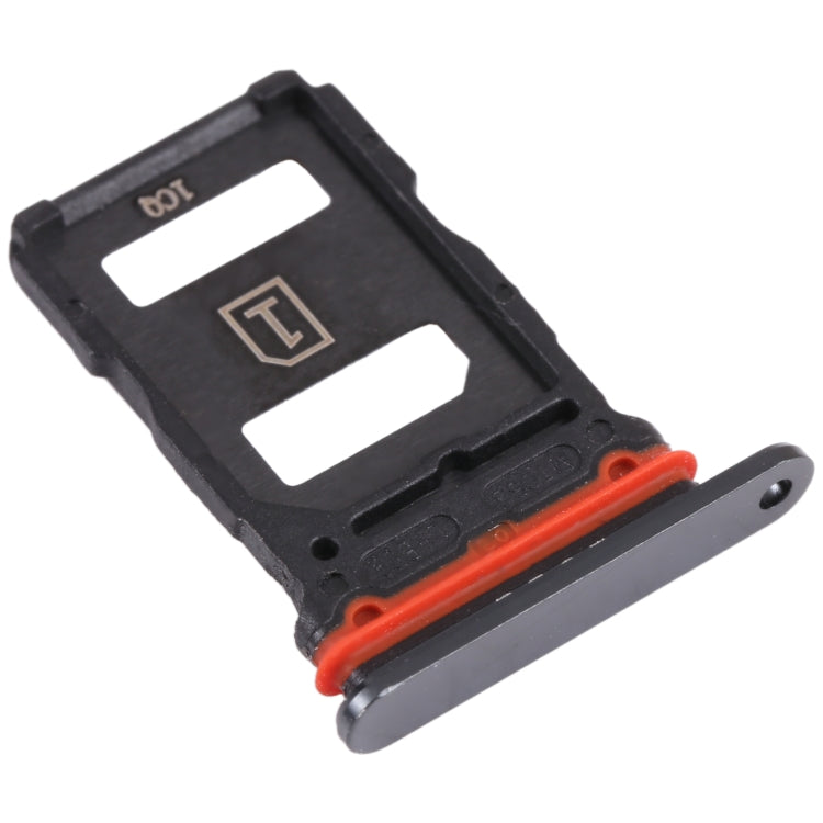 For vivo iQOO 3 5G SIM Card Tray + SIM Card Tray (Black) - Card Socket by PMc TechLife | Online Shopping South Africa | PMc TechLife | Buy Now Pay Later Mobicred