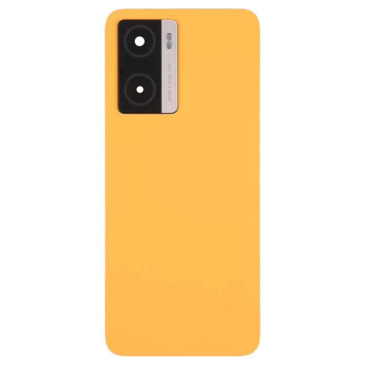 For OPPO A77s Original Battery Back Cover with Camera Lens Cover(Orange) - Back Cover by PMC Jewellery | Online Shopping South Africa | PMC Jewellery | Buy Now Pay Later Mobicred