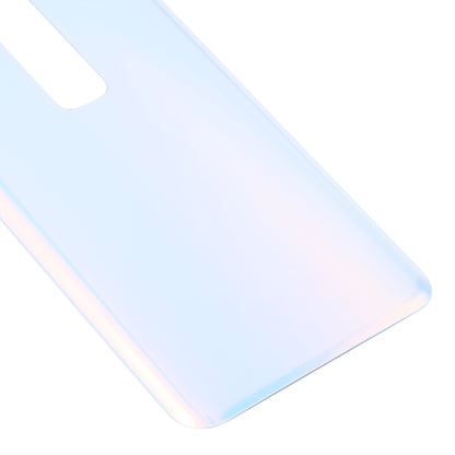 For vivo V17 Pro 1909 Glass Battery Back Cover (White) - Back Cover by PMC Jewellery | Online Shopping South Africa | PMC Jewellery | Buy Now Pay Later Mobicred