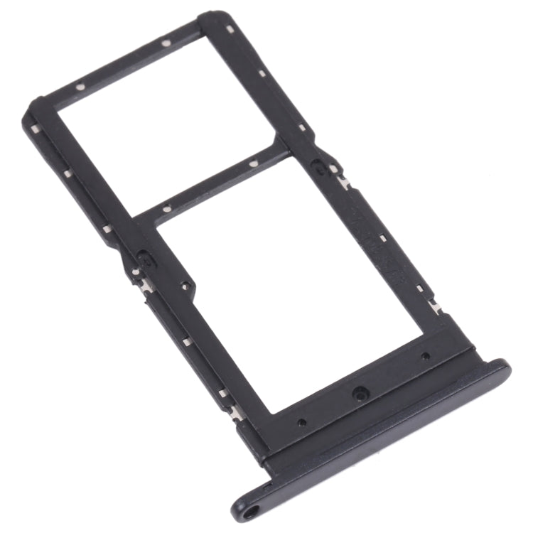 SIM Card Tray + SIM Card Tray / Micro SD Card Tray for Huawei Maimang 10 SE (Black) - Card Socket by PMc TechLife | Online Shopping South Africa | PMc TechLife | Buy Now Pay Later Mobicred