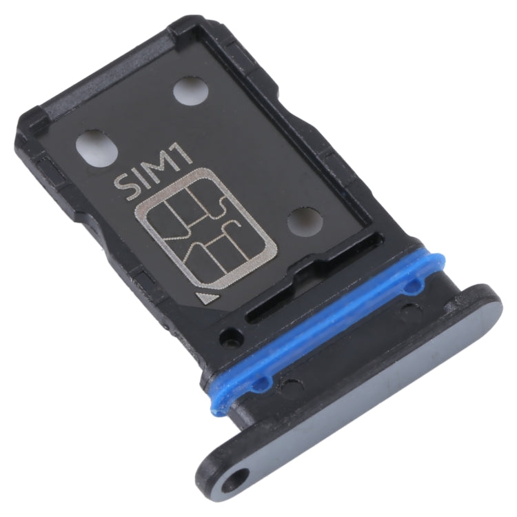 For vivo S15e SIM Card Tray + SIM Card Tray (Black) - Card Socket by PMc TechLife | Online Shopping South Africa | PMc TechLife | Buy Now Pay Later Mobicred