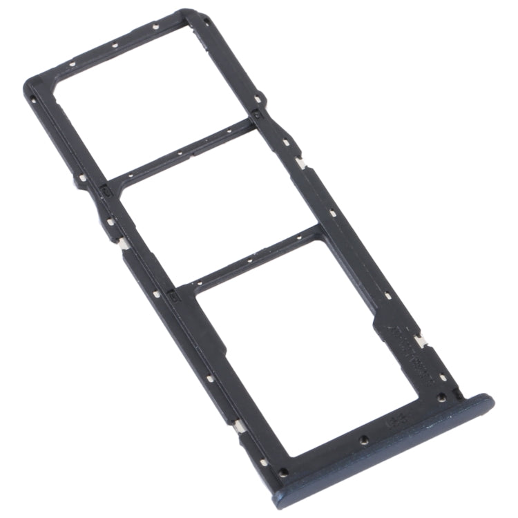 For Realme C31 SIM Card Tray + SIM Card Tray + Micro SD Card Tray (Black) - Card Socket by PMc TechLife | Online Shopping South Africa | PMc TechLife | Buy Now Pay Later Mobicred