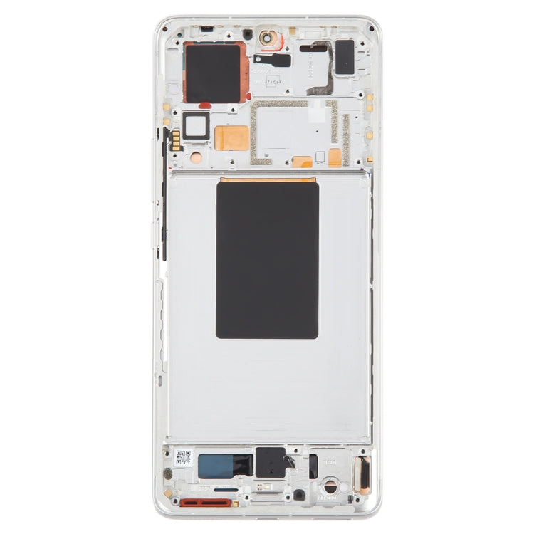 For Xiaomi 12 Pro / 12S Pro AMOLED Original LCD Screen Digitizer Full Assembly with Frame (Silver) - LCD Screen by PMC Jewellery | Online Shopping South Africa | PMC Jewellery