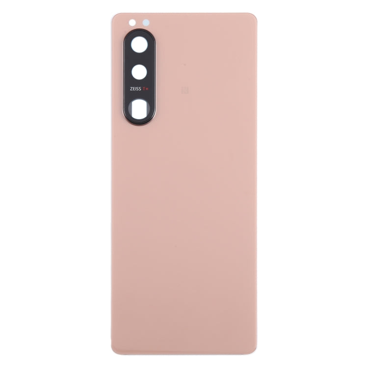 For Sony Xperia 5 III Original Battery Back Cover with Camera Lens Cover(Pink) - Back Cover by PMC Jewellery | Online Shopping South Africa | PMC Jewellery