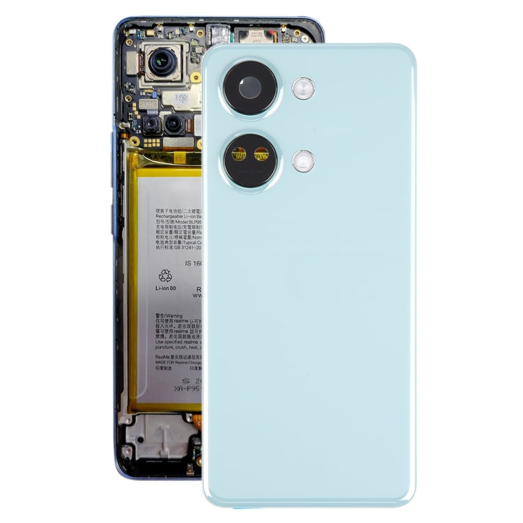 For OnePlus Ace 2V Original Battery Back Cover with Camera Lens Cover(Green) - Back Cover by PMC TechLife | Online Shopping South Africa | PMC TechLife | Buy Now Pay Later Mobicred