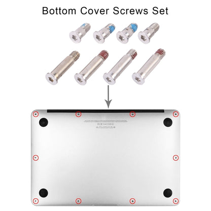 Bottom Cover Screws Set for MacBook Pro Retina 14.2 inch A2442 2021 (Silver) - Screws by PMC Jewellery | Online Shopping South Africa | PMC Jewellery