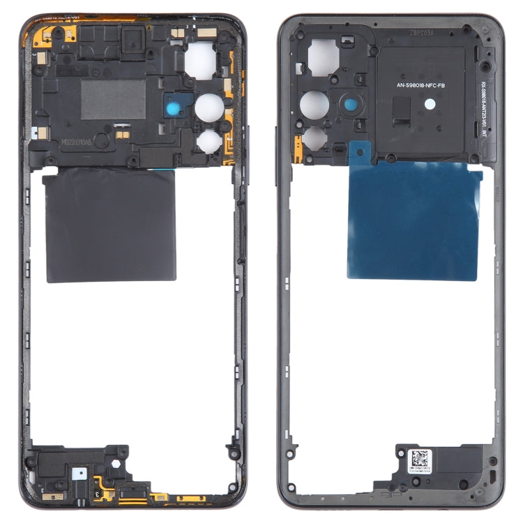 For Xiaomi Redmi Note 11S 5G Original Middle Frame Bezel Plate (Black) - Frame Bezel Plate by PMC TechLife | Online Shopping South Africa | PMC TechLife