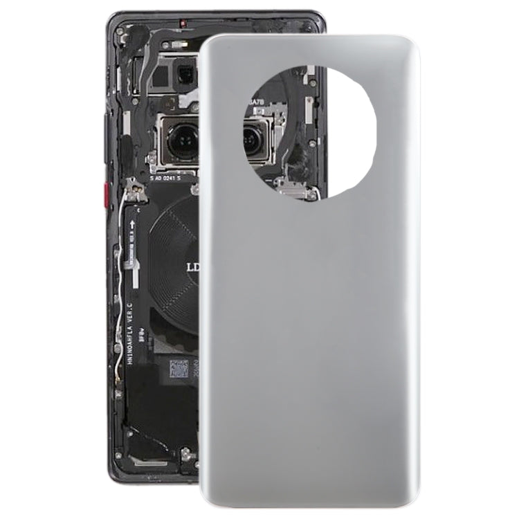For Huawei Mate 50 Pro Battery Back Cover(Silver) - Back Cover by PMC TechLife | Online Shopping South Africa | PMC TechLife