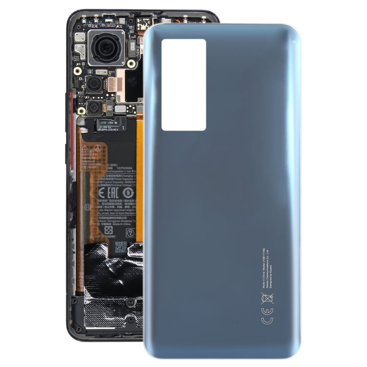 For Xiaomi 12T OEM Glass Material Battery Back Cover(Green) - Back Cover by PMC TechLife | Online Shopping South Africa | PMC TechLife | Buy Now Pay Later Mobicred