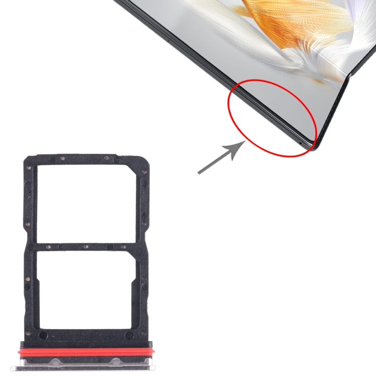 For Huawei Mate X3 SIM + SIM Card Tray (Silver) - Card Socket by PMC TechLife | Online Shopping South Africa | PMC TechLife