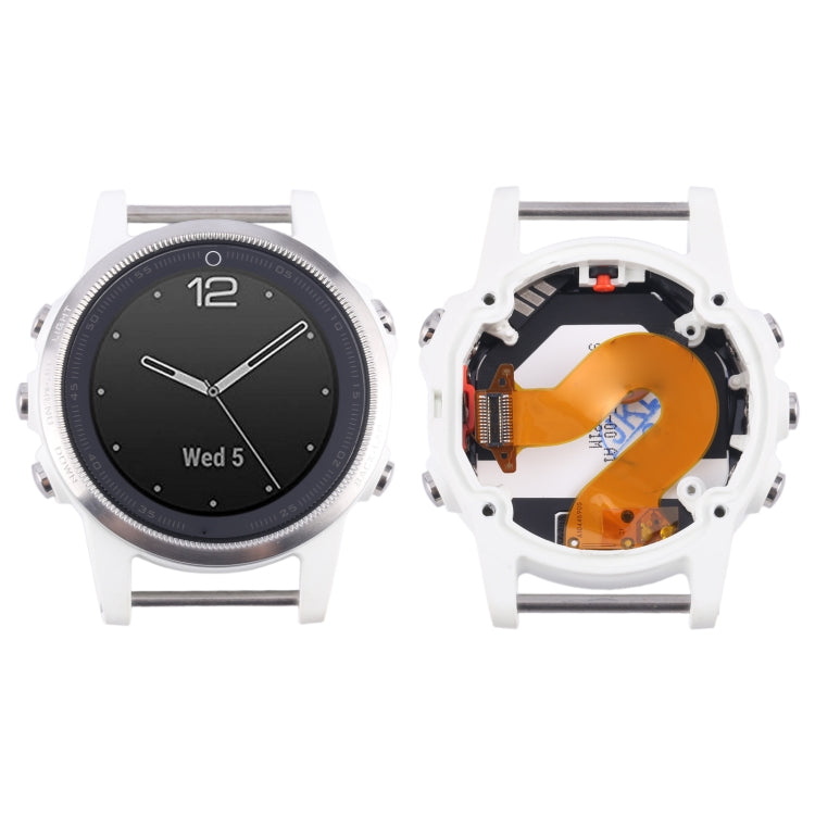 For Garmin Fenix 5S Original LCD Screen with Digitizer Full Assembly(Silver) - For Garmin by PMC Jewellery | Online Shopping South Africa | PMC Jewellery