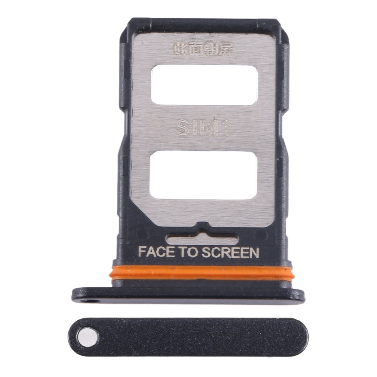 For Xiaomi Poco F5 SIM Card Tray + SIM Card Tray (Black) - Card Tray by PMC TechLife | Online Shopping South Africa | PMC TechLife