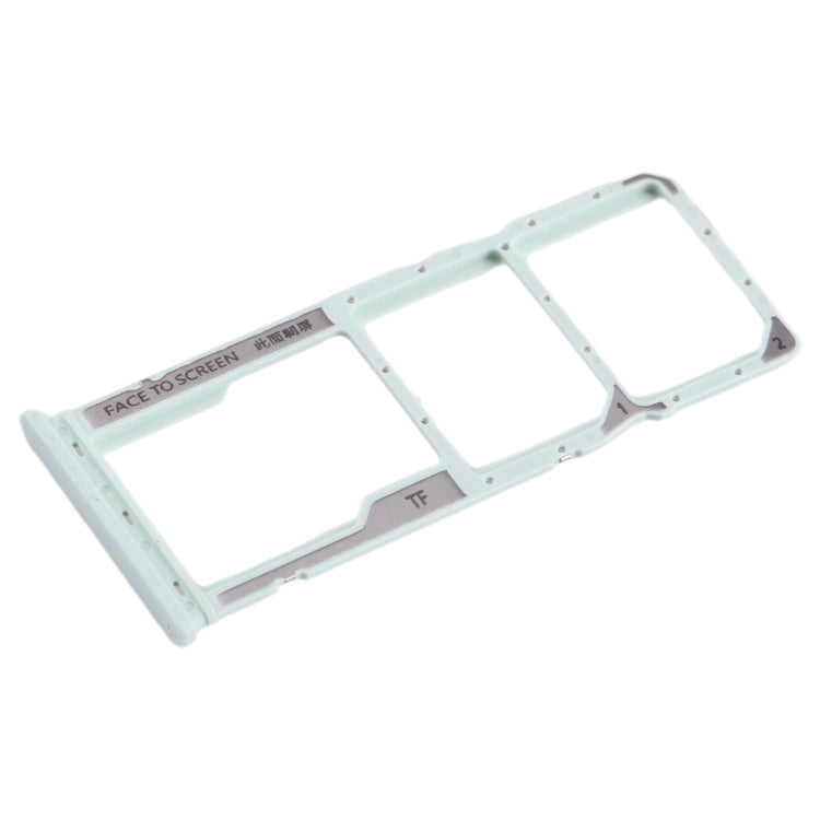 For Xiaomi Poco  C51 SIM Card Tray + SIM Card Tray + Micro SD Card Tray (Green) - Card Tray by PMC TechLife | Online Shopping South Africa | PMC TechLife