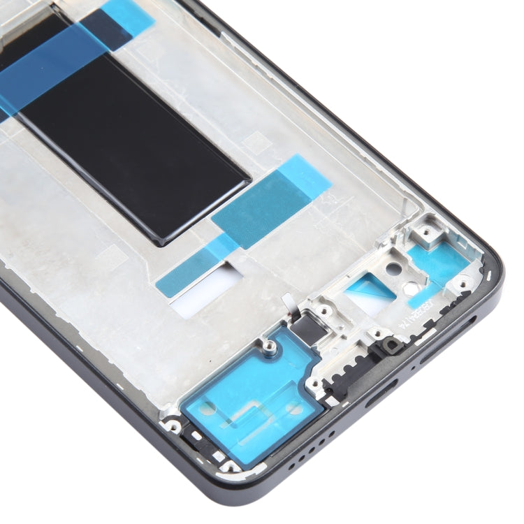 For Xiaomi Redmi Note 13 Pro 5G Original Front Housing LCD Frame Bezel Plate (Black) - Frame Bezel Plate by PMC TechLife | Online Shopping South Africa | PMC TechLife | Buy Now Pay Later Mobicred