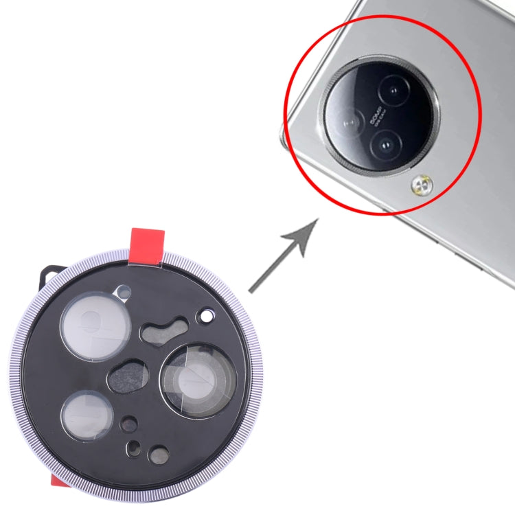 For Xiaomi Civi 3 Camera Lens Cover (Purple) - Camera by PMC Jewellery | Online Shopping South Africa | PMC Jewellery