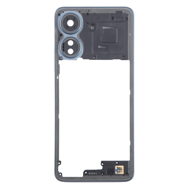 For Xiaomi Redmi 13C 4G Original Middle Frame Bezel Plate (Blue) - Frame Bezel Plate by PMC TechLife | Online Shopping South Africa | PMC TechLife | Buy Now Pay Later Mobicred