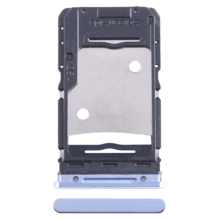 For Infinix Zero X Pro X6810 SIM Card Tray + SIM Card Tray + Micro SD Card Tray (Blue) - Card Tray by PMC TechLife | Online Shopping South Africa | PMC TechLife | Buy Now Pay Later Mobicred