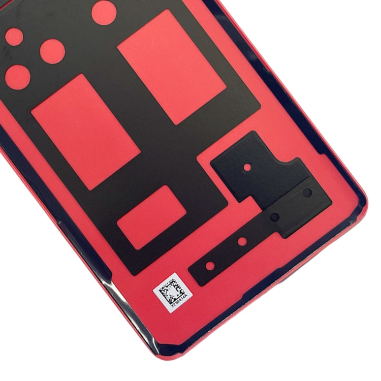 For OnePlus 11R CPH2487 Battery Leather Back Cover(Red) - Back Cover by PMC TechLife | Online Shopping South Africa | PMC TechLife