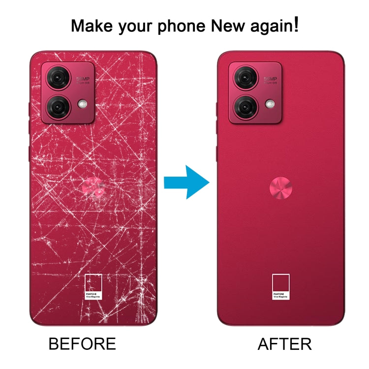 For Motorola Moto G84 Original Battery Back Cover(Blue) - Back Cover by PMC TechLife | Online Shopping South Africa | PMC TechLife
