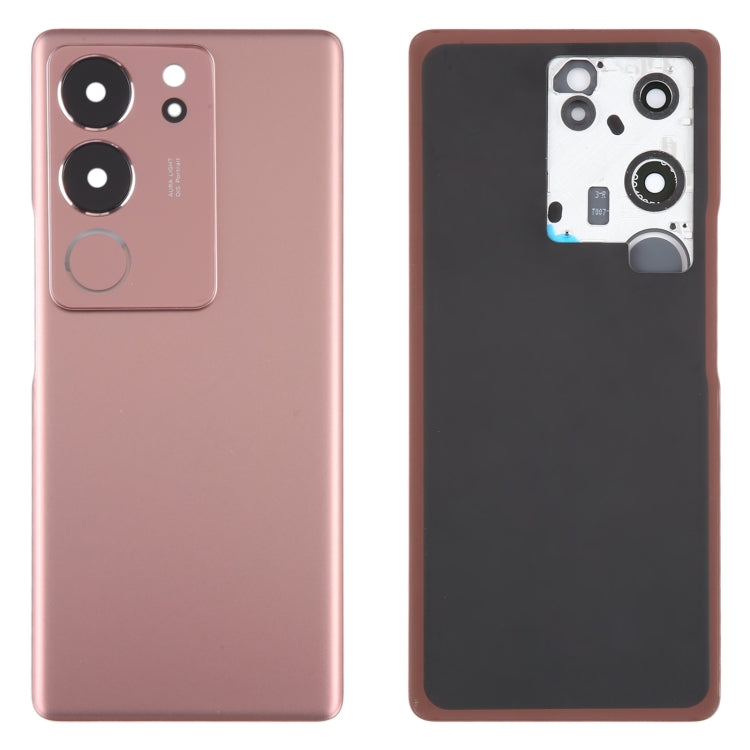 For vivo V29 Pro Original Battery Back Cover with Camera Lens Cover(Purple Red) - Back Cover by PMC Jewellery | Online Shopping South Africa | PMC Jewellery