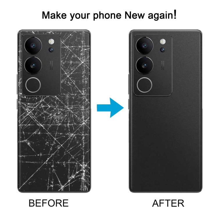 For vivo V29 Pro Original Battery Back Cover with Camera Lens Cover(Black) - Back Cover by PMC TechLife | Online Shopping South Africa | PMC TechLife