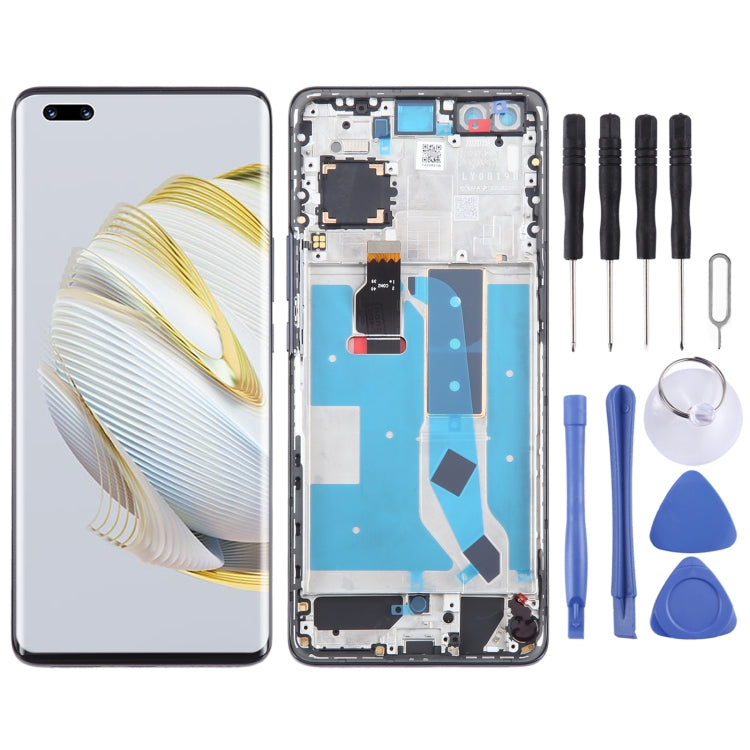 For Huawei Nova 10 Pro Original LCD Screen Digitizer Full Assembly with Frame (Black) - LCD Screen by PMC TechLife | Online Shopping South Africa | PMC TechLife