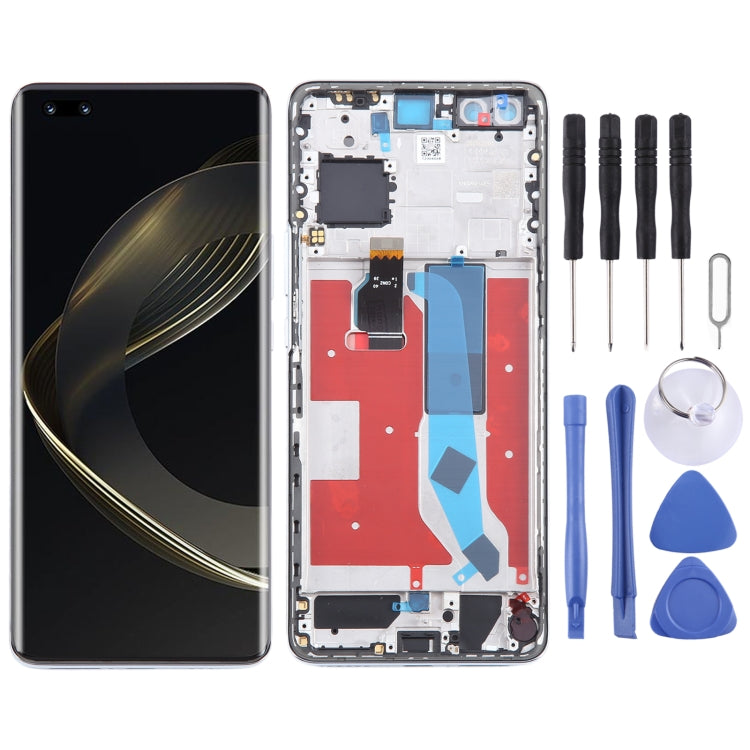 For Huawei Nova 11 Pro Original LCD Screen Digitizer Full Assembly with Frame (Silver) - LCD Screen by PMC Jewellery | Online Shopping South Africa | PMC Jewellery