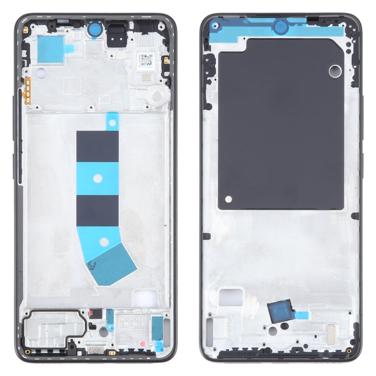 For Xiaomi Redmi Note 13 4G Original Front Housing LCD Frame Bezel Plate (Black) - LCD Related Parts by PMC TechLife | Online Shopping South Africa | PMC TechLife