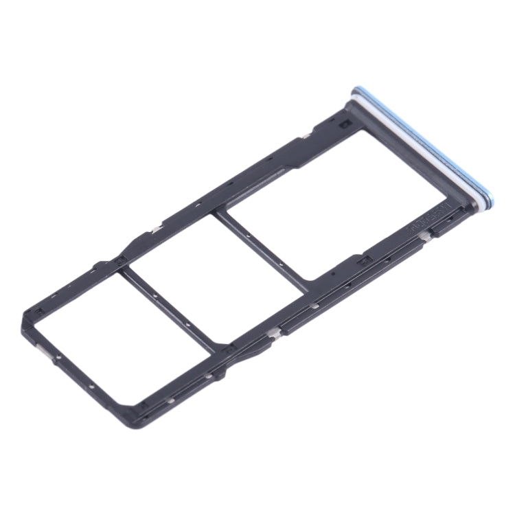 For Xiaomi Redmi Note 12 4G SIM Card Tray + SIM Card Tray + Micro SD Card Tray (Blue) - Card Tray by PMC TechLife | Online Shopping South Africa | PMC TechLife