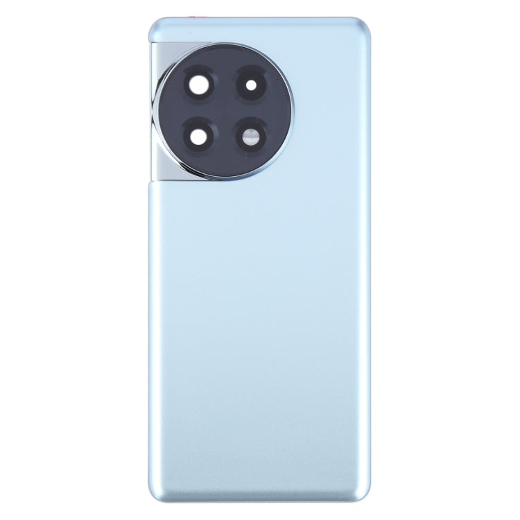 For OnePlus 11R Battery Back Cover with Camera Lens Cover(Green) - Back Cover by PMC TechLife | Online Shopping South Africa | PMC TechLife | Buy Now Pay Later Mobicred