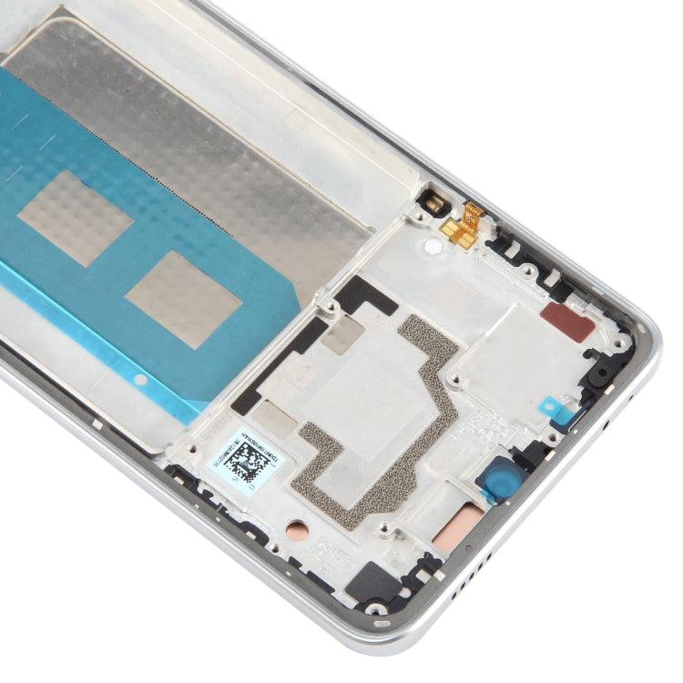 For Xiaomi Redmi K60 Original OLED Material LCD Screen Digitizer Full Assembly with Frame (Silver) - LCD Screen by PMC TechLife | Online Shopping South Africa | PMC TechLife