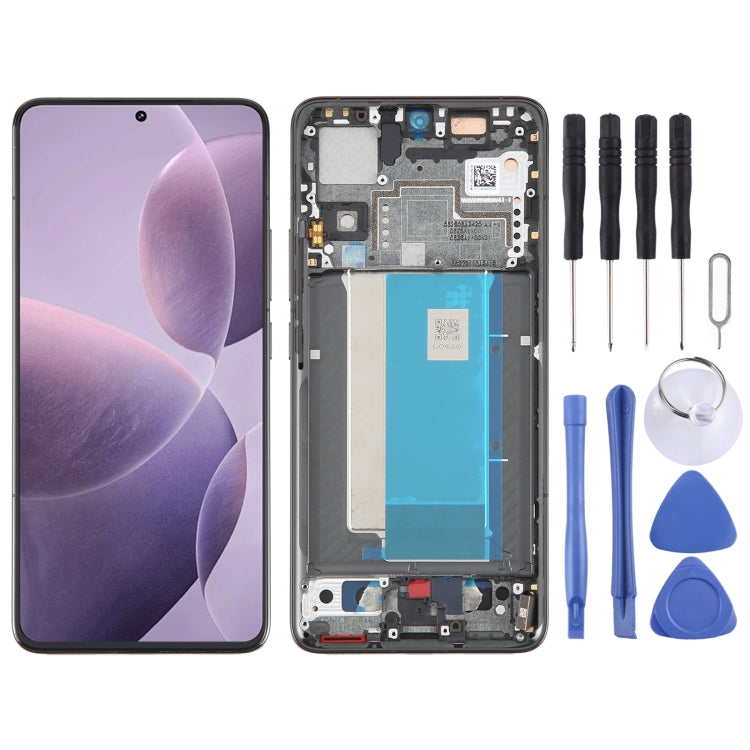 For Xiaomi Redmi K70 Pro Original AMOLED Material LCD Screen Digitizer Full Assembly with Frame (Black) - LCD Screen by PMC TechLife | Online Shopping South Africa | PMC TechLife | Buy Now Pay Later Mobicred