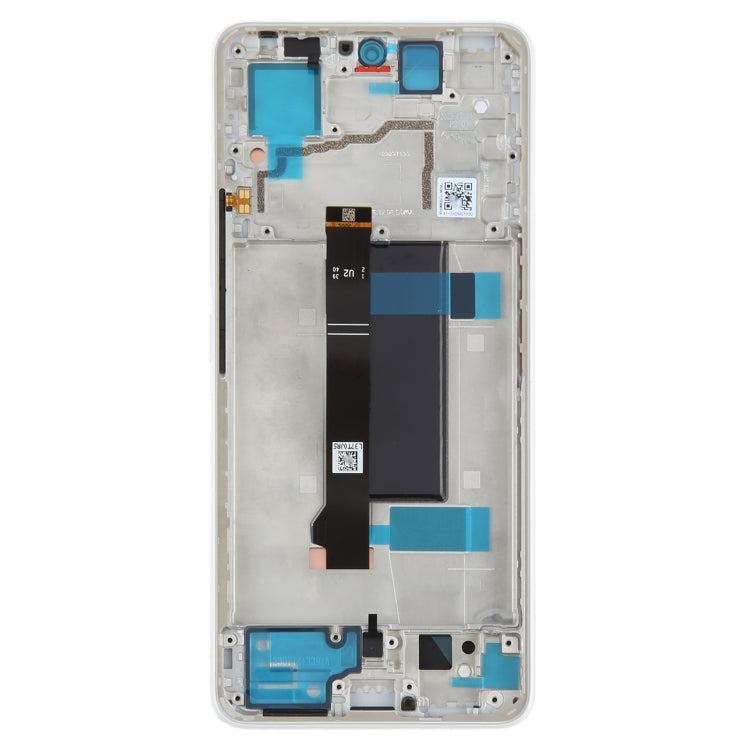 For Xiaomi Poco X6 Original AMOLED Material LCD Screen Digitizer Full Assembly with Frame (White) - LCD Screen by PMC TechLife | Online Shopping South Africa | PMC TechLife