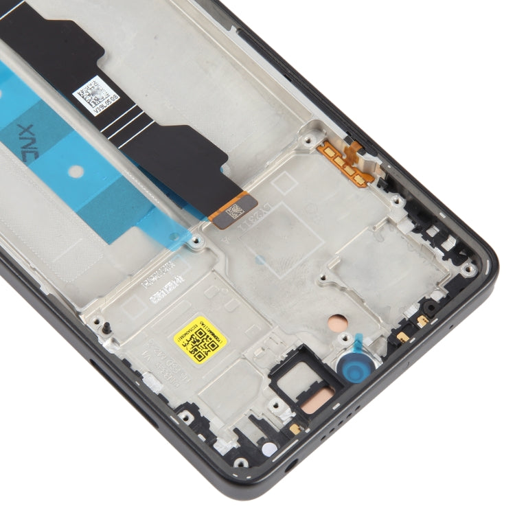 For Xiaomi Redmi Note 13 Pro 4G Original AMOLED Material LCD Screen Digitizer Full Assembly with Frame (Black) - free shipping - PMC TechLife - Order now!