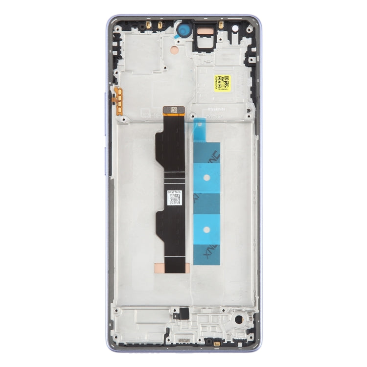 For Xiaomi Poco M6 Pro 4G Original AMOLED Material LCD Screen Digitizer Full Assembly with Frame (Purple) - LCD Screen by PMC TechLife | Online Shopping South Africa | PMC TechLife