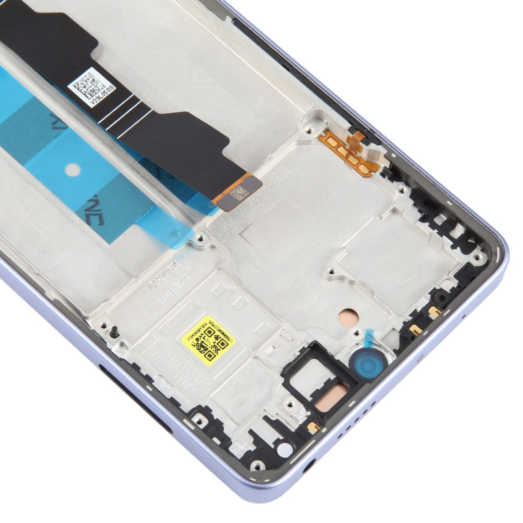 For Xiaomi Poco M6 Pro 4G Original AMOLED Material LCD Screen Digitizer Full Assembly with Frame (Purple) - LCD Screen by PMC TechLife | Online Shopping South Africa | PMC TechLife
