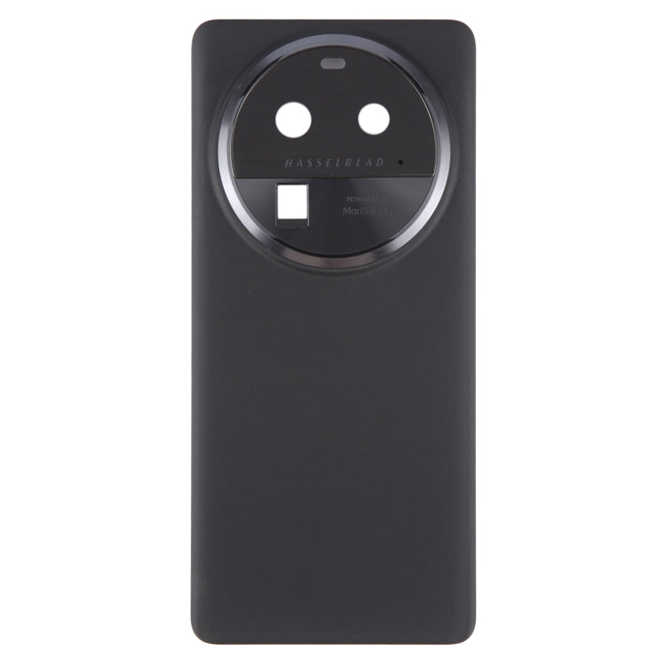 For OPPO Find X6 Pro Original Battery Back Cover with Camera Lens Cover(Black) - Back Cover by PMC Jewellery | Online Shopping South Africa | PMC Jewellery | Buy Now Pay Later Mobicred