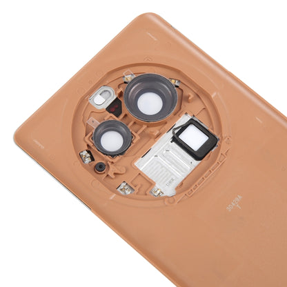 For OPPO Find X6 Pro Original Battery Back Cover with Camera Lens Cover(Brown) - Back Cover by PMC Jewellery | Online Shopping South Africa | PMC Jewellery