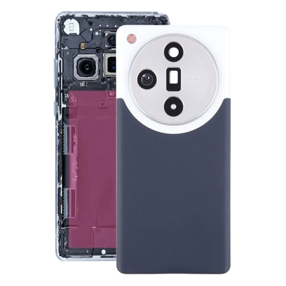 For OPPO Find X7 Original Battery Back Cover with Camera Lens Cover(Blue) - Back Cover by PMC Jewellery | Online Shopping South Africa | PMC Jewellery